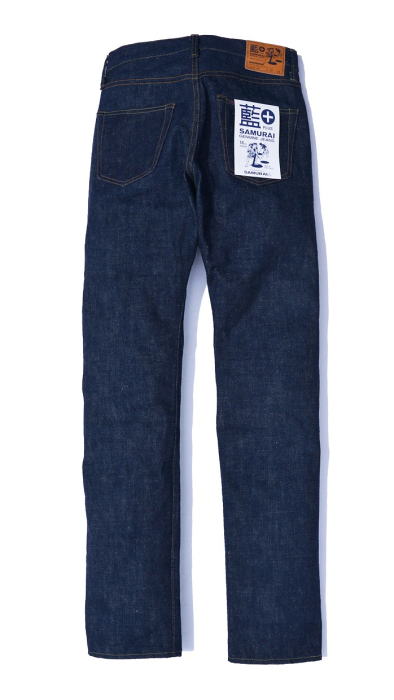 S500AX-藍+モデルストレート-SAMURAIJEANS-サムライジーンズ-デニムジーンズの画像