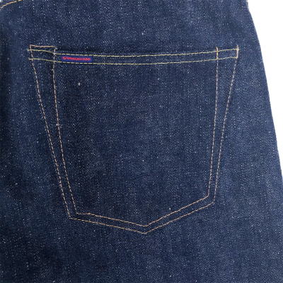 S500AX-藍+モデルストレート-SAMURAIJEANS-サムライジーンズ-デニムジーンズの画像