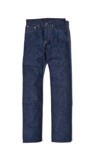 S500AX-藍+モデルストレート-SAMURAIJEANS-サムライジーンズ-デニムジーンズの画像