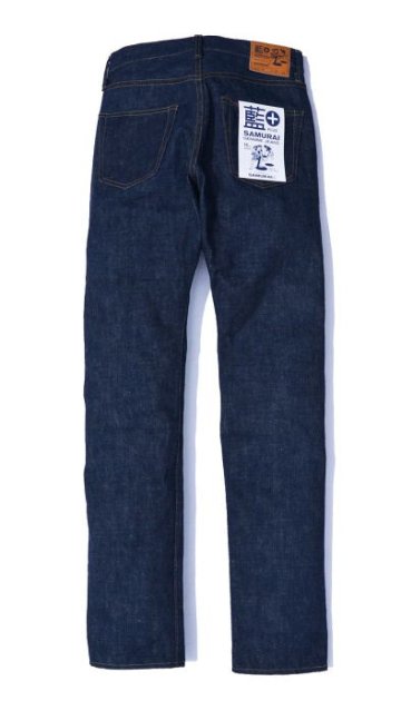 S500AX-藍+モデルストレート-SAMURAIJEANS-サムライジーンズ-デニムジーンズの画像