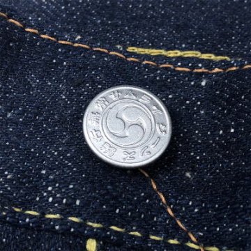 S500AX-藍+モデルストレート-SAMURAIJEANS-サムライジーンズ-デニムジーンズの画像