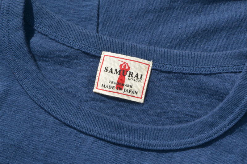 SJ2PST-CREW-NV-無地クルーネック2パックTシャツ-SJ2PSTCREW-SAMURAIJEANS-サムライジーンズTシャツ-無地Tシャツの画像