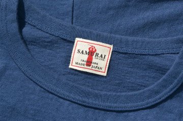 SJ2PST-CREW-NV-無地クルーネック2パックTシャツ-SJ2PSTCREW-SAMURAIJEANS-サムライジーンズTシャツ-無地Tシャツの画像