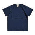 SJST-PCM2-NV-サムライジーンズ半袖無地ポケットTシャツ2-SJSTPCM2-SAMURAIJEANS-サムライジーンズTシャツの画像