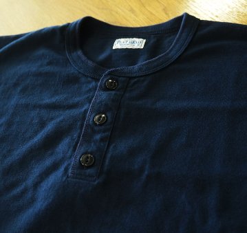 FN-TSH-002-NV-ヘンリーネックTシャツ-FNTSH002-FLATHEAD-フラットヘッドTシャツ-FLATHEAD-フラットヘッドヘンリーネックTシャツの画像