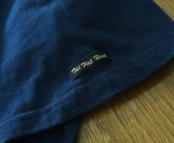 FN-TSH-002-NV-ヘンリーネックTシャツ-FNTSH002-FLATHEAD-フラットヘッドTシャツ-FLATHEAD-フラットヘッドヘンリーネックTシャツの画像