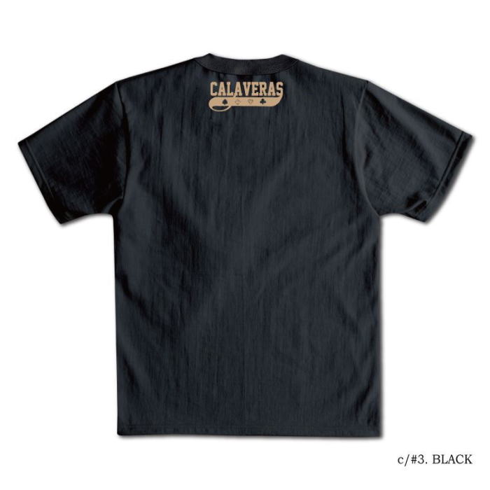 DLT-2103-CALAVERAS-DLT2103-DELUXEWARE-デラックスウエアＴシャツの画像