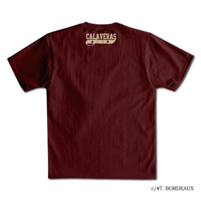 DLT-2103-CALAVERAS-DLT2103-DELUXEWARE-デラックスウエアＴシャツの画像
