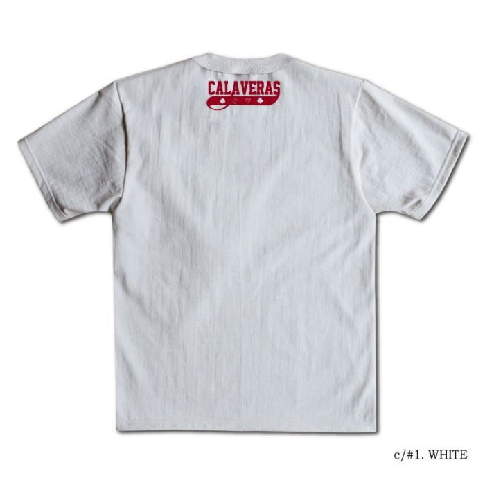DLT-2103-CALAVERAS-DLT2103-DELUXEWARE-デラックスウエアＴシャツの画像