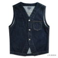 DX30151-ROGUE VEST-DELUXEWARE-デラックスウエア-デニムベストの画像