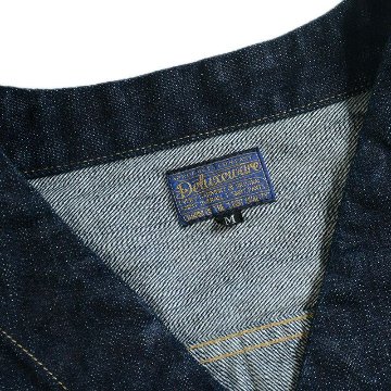 DX30151-ROGUE VEST-DELUXEWARE-デラックスウエア-デニムベストの画像