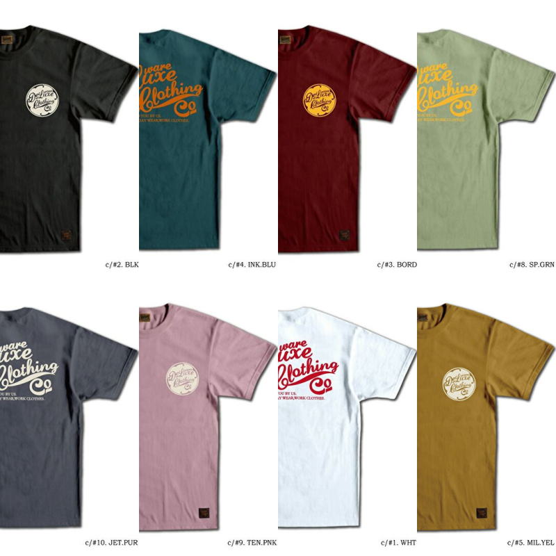 BRGD-00B7-ブランドロゴTシャツ00B7-BRGD00B7-DELUXEWARE-デラックスウエアTシャツの画像