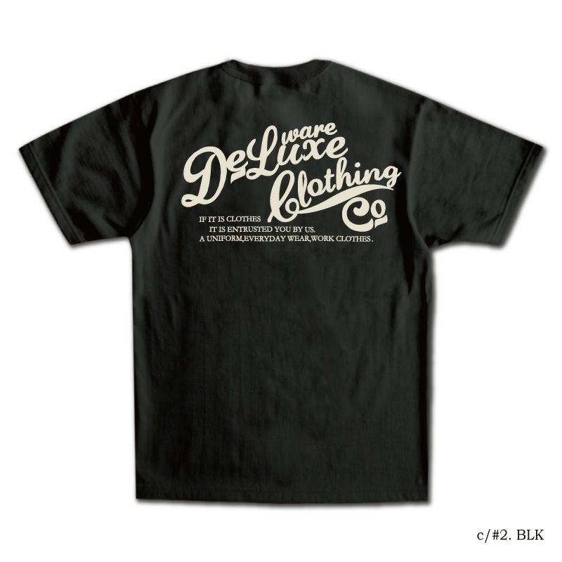 BRGD-00B7-ブランドロゴTシャツ00B7-BRGD00B7-DELUXEWARE-デラックスウエアTシャツの画像