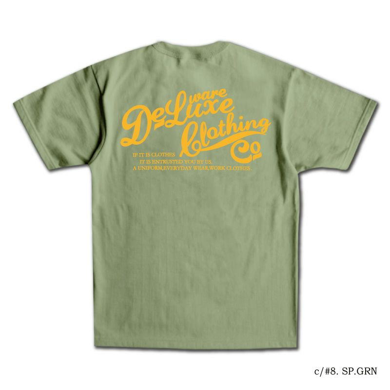BRGD-00B7-ブランドロゴTシャツ00B7-BRGD00B7-DELUXEWARE-デラックスウエアTシャツの画像
