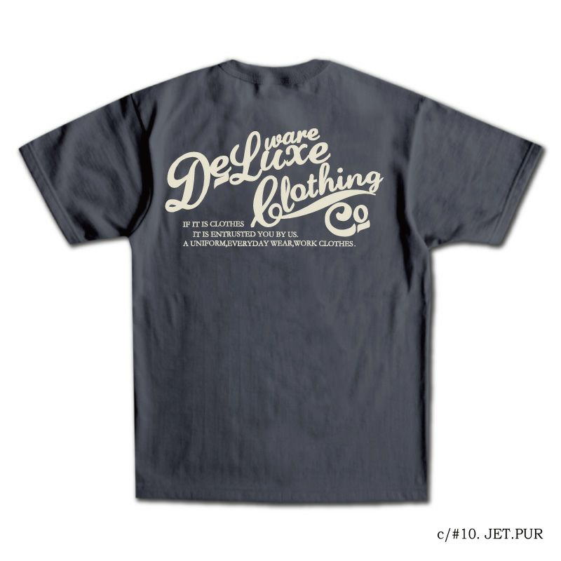 BRGD-00B7-ブランドロゴTシャツ00B7-BRGD00B7-DELUXEWARE-デラックスウエアTシャツの画像