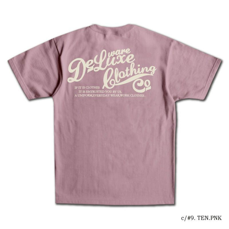 BRGD-00B7-ブランドロゴTシャツ00B7-BRGD00B7-DELUXEWARE-デラックスウエアTシャツの画像