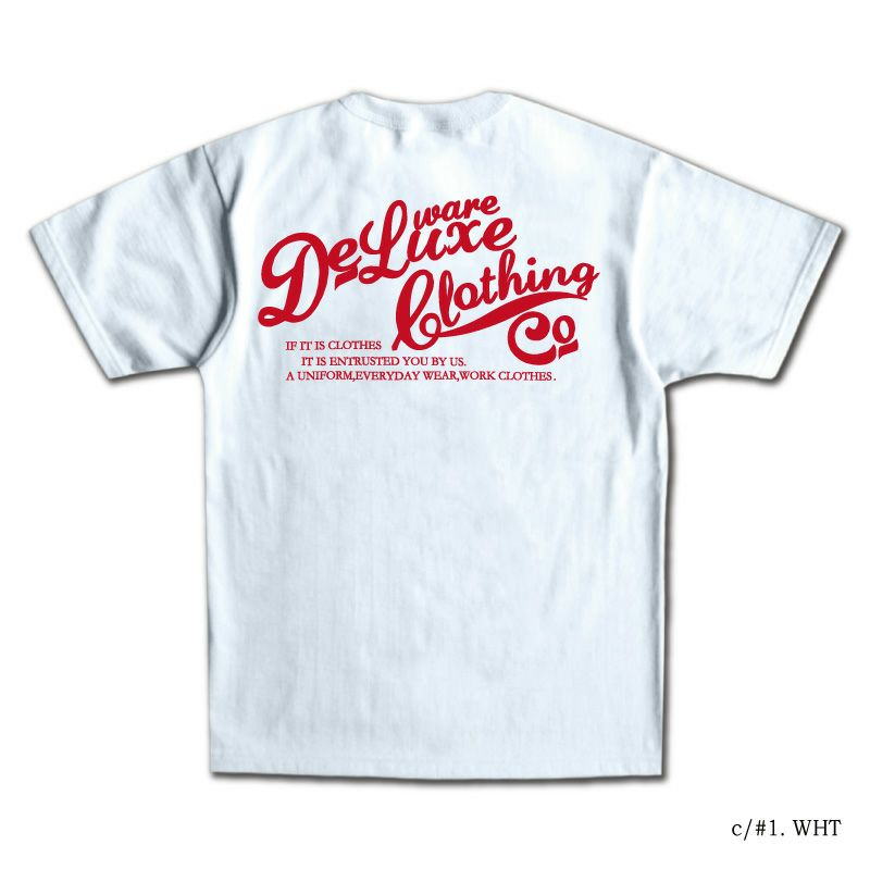 BRGD-00B7-ブランドロゴTシャツ00B7-BRGD00B7-DELUXEWARE-デラックスウエアTシャツの画像