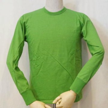 SJSLT-SLM-GRN-サムライジーンズ長袖Tシャツ無地-SJSLTSLM-SAMURAIJEANS-サムライジーンズロングスリーブTシャツ-サムライジーンズ長袖Tシャツの画像