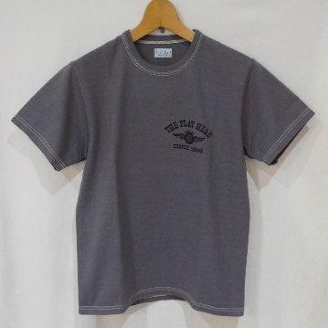 FN-THC-202-CHA(CHAxBK)-フラットヘッドTシャツ202-FNTHC202-FLATHEAD-フラットヘッドTシャツ-THC系-THCの画像