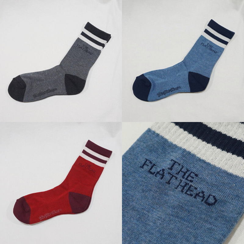 FN-SS-002-BK-トレッキングソックス-FNSS002-FLATHEAD-フラットヘッド-ソックス-靴下の画像