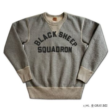 S101-41-Re:BLACK SHEEP-S10141-DELUXEWARE-デラックスウエアスウェット・デラックスウエアスエットの画像