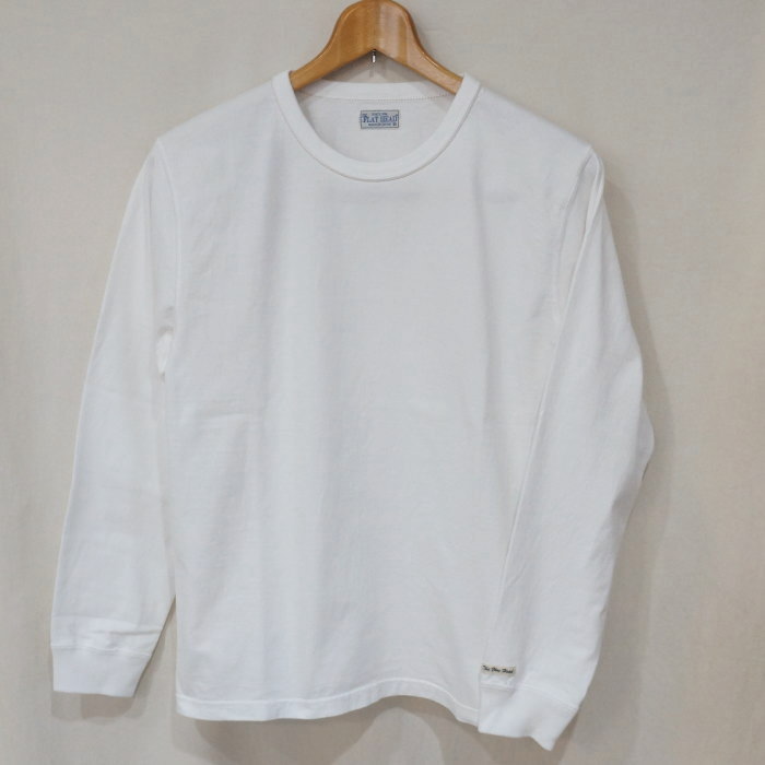FN-THCL-101-WH-フラットヘッドロングTシャツ101-FNTHCL101-FLATHEAD-フラットヘッドロングスリーブTシャツ-長袖Tシャツ-ロンTの画像