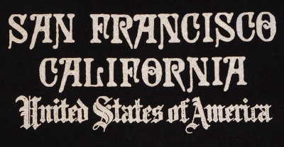 DLT-1501B-ブラック-SANFRANCISCO-DLT1501B-DELUXEWARE-デラックスウエアＴシャツの画像