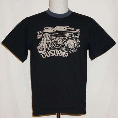 DLT-1503B-ブラック-DUSTANG-DLT1503B-DELUXEWARE-デラックスウエアＴシャツの画像