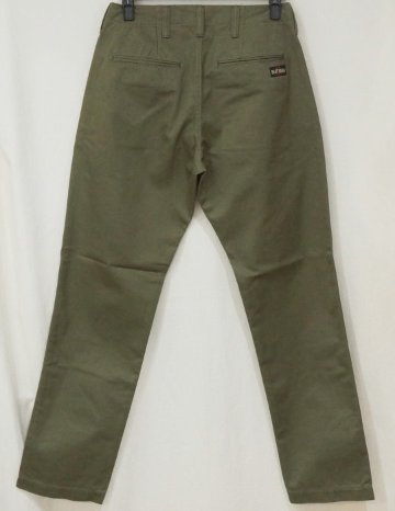 FN-PA-C007-OLV-チノトラウザーズ-FNPAC007-FLATHEAD-フラットヘッドパンツの画像