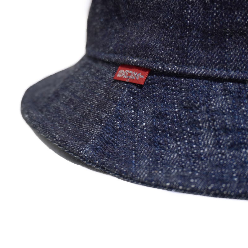 SJ401BH-RD-ID-デニムランダムバケットハット-SJ401BHRD-SAMURAIJEANS-サムライジーンズハット-帽子の画像
