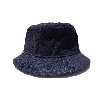 SJ401BH-RD-ID-デニムランダムバケットハット-SJ401BHRD-SAMURAIJEANS-サムライジーンズハット-帽子の画像