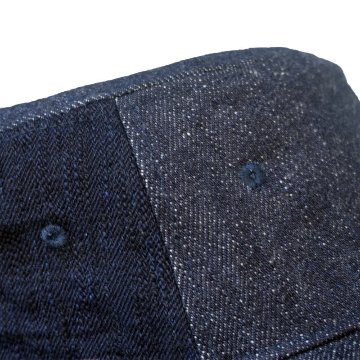 SJ401BH-RD-ID-デニムランダムバケットハット-SJ401BHRD-SAMURAIJEANS-サムライジーンズハット-帽子の画像