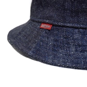 SJ401BH-RD-ID-デニムランダムバケットハット-SJ401BHRD-SAMURAIJEANS-サムライジーンズハット-帽子の画像