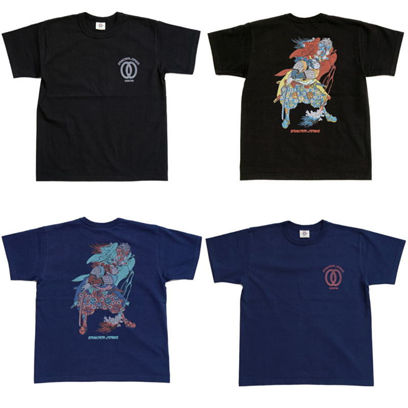 SJST23-102 サムライジーンズ半袖Ｔシャツ23-102 SJST23102 SAMURAIJEANS サムライジーンズ Tシャツの画像