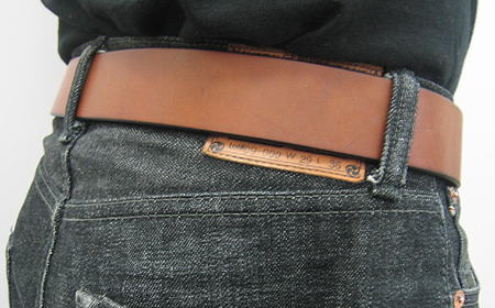 W001-HEAVYCURVEBELT-W001-SAMURAIJEANS-サムライジーンズベルトの画像