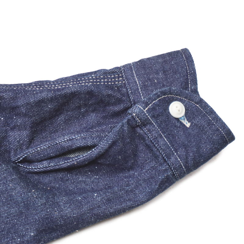 SJWS-SC01-ID サムライコットンデニムワークシャツ SJWSSC01 SAMURAIJEANS サムライジーンズシャツ 長袖シャツ デニムシャツの画像