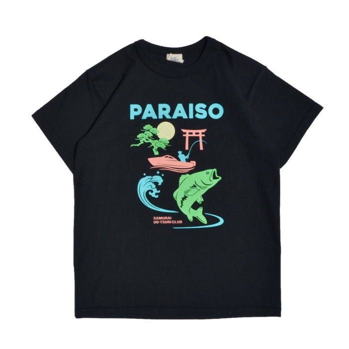 SUT21-101-サムライ魚釣倶楽部半袖Tシャツ21-101-SUT21101-SAMURAIJEANS-サムライジーンズTシャツ-サムライ魚釣倶楽部Tシャツの画像