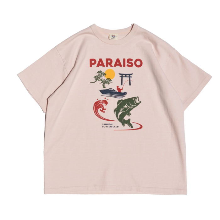 SUT21-101-サムライ魚釣倶楽部半袖Tシャツ21-101-SUT21101-SAMURAIJEANS-サムライジーンズTシャツ-サムライ魚釣倶楽部Tシャツの画像