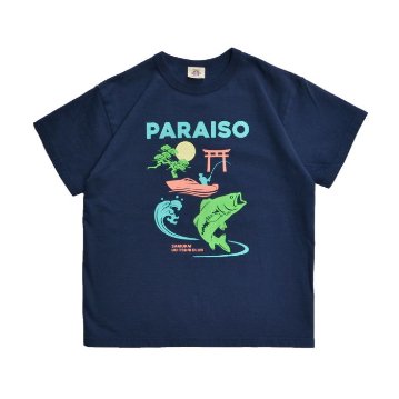 SUT21-101-サムライ魚釣倶楽部半袖Tシャツ21-101-SUT21101-SAMURAIJEANS-サムライジーンズTシャツ-サムライ魚釣倶楽部Tシャツの画像