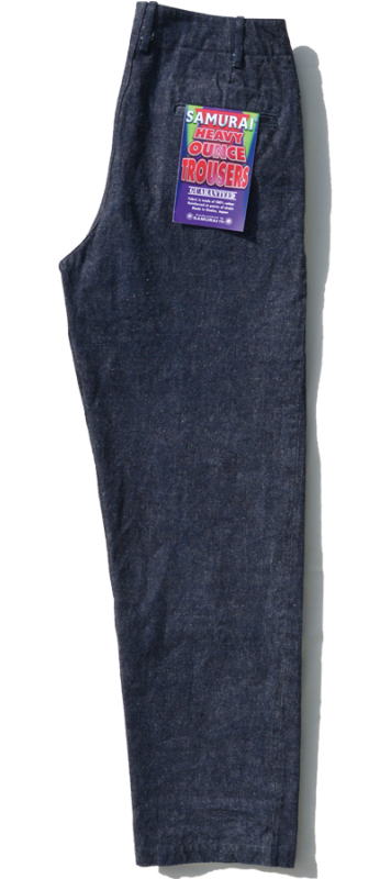 SJ48DP 15OZデニムワイドトラウザーズ SAMURAIJEANS サムライジーンズデニムジーンズの画像