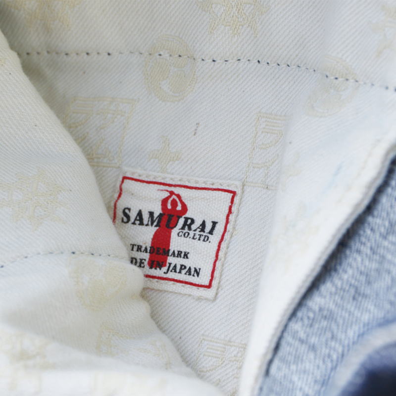 SJ48DP 15OZデニムワイドトラウザーズ SAMURAIJEANS サムライジーンズデニムジーンズの画像