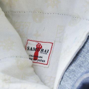 SJ48DP 15OZデニムワイドトラウザーズ SAMURAIJEANS サムライジーンズデニムジーンズの画像