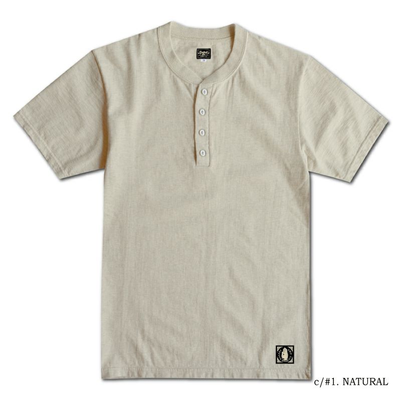 SPINNER-NA-Tシャツ-WORKER HENLY NECK-DELUXEWARE-デラックスウエアＴシャツ-DALEE'S-ダリーズTシャツの画像