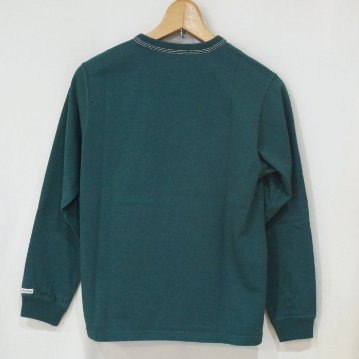 FN-THCL-101-DGRN-フラットヘッドロングTシャツ101-FNTHCL101-FLATHEAD-フラットヘッドロングスリーブTシャツ-長袖Tシャツ-ロンTの画像