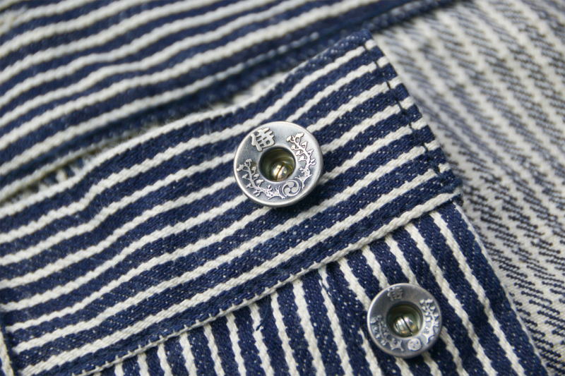 SJ310DX-HC-17OZヒッコリーワークパンツ-SAMURAIJEANS-サムライジーンズデニムジーンズの画像
