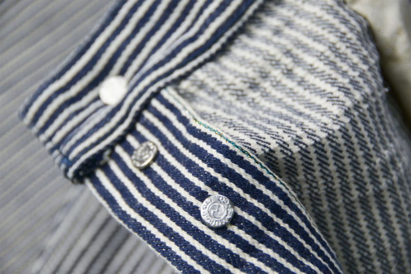 SJ310DX-HC-17OZヒッコリーワークパンツ-SAMURAIJEANS-サムライジーンズデニムジーンズの画像