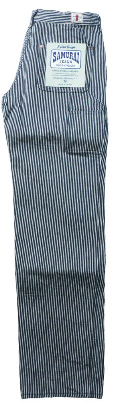 SJ310DX-HC-17OZヒッコリーワークパンツ-SAMURAIJEANS-サムライジーンズデニムジーンズの画像