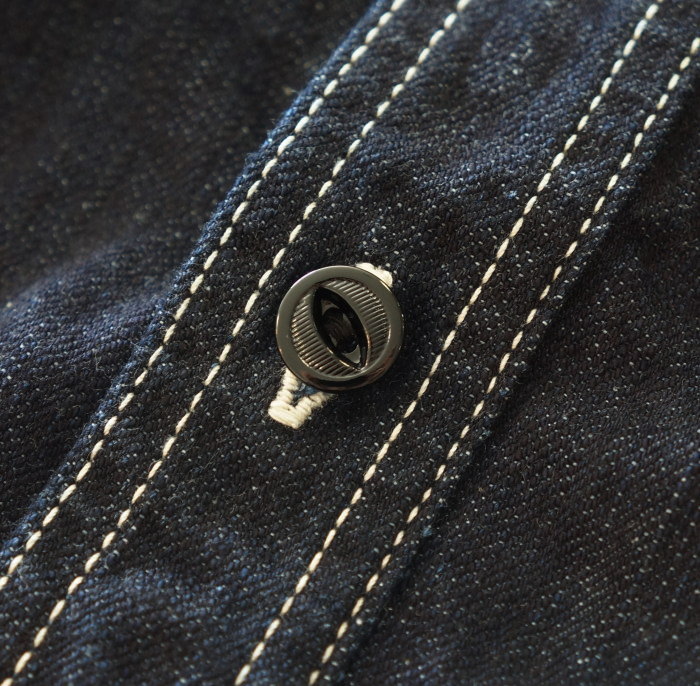 FN-SDK-301L-デニムワークシャツ長袖-FNSDK301L-FLATHEAD-フラットヘッドデニムシャツの画像