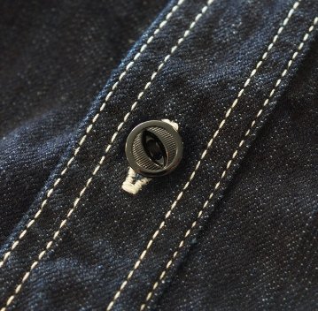 FN-SDK-301L-デニムワークシャツ長袖-FNSDK301L-FLATHEAD-フラットヘッドデニムシャツの画像