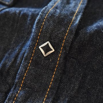 SWD-L02-インディゴ-デニムウエスタンシャツ飛翔L02-SWDL02-SAMURAIJEANS-サムライジーンズウエスタンシャツ-デニムシャツの画像